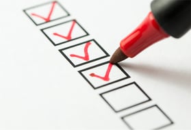 Checklist box