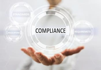 compliance standards regulation and requirements bubbles
